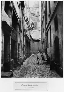Rue du Haut Moulin by Charles Marville