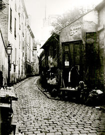 Rue du Jardinet and the cul-de-sac of Rohan von Charles Marville
