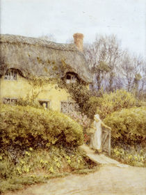 Cottage near Freshwater  von Helen Allingham