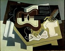 Guitar and Clarinet by Juan Gris