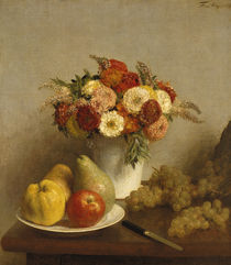 Flowers and Fruit von Ignace Henri Jean Fantin-Latour