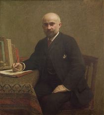 Adolphe Jullien  by Ignace Henri Jean Fantin-Latour