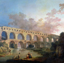 The Pont du Gard by Hubert Robert