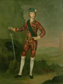 Prince Charles Edward Stuart  by Anonymous