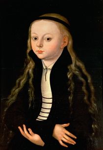 Portrait of a girl by Anonymous