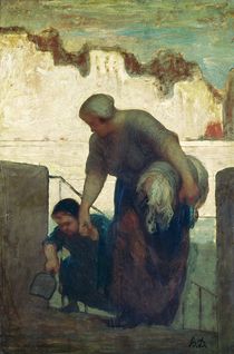 The Washerwoman by Honore Daumier
