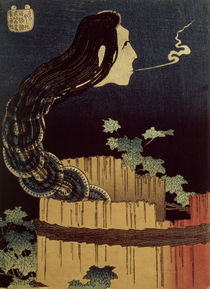 Japanese Ghost  by Katsushika Hokusai