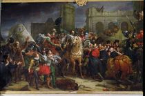 The Entry of Henri IV  von Baron Francois Pascal Simon Gerard