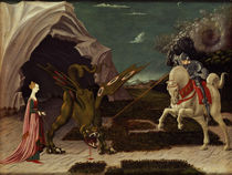 St. George and the Dragon von Paolo Uccello