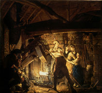The Iron Forge by Joseph Wright of Derby