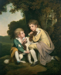 Thomas and Joseph Pickford as Children by Joseph Wright of Derby