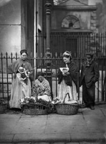 Covent Garden Flower Women von John Thomson