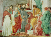 The Dispute with Simon Mago  by Filippino Lippi