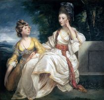 Mrs Thrale and her Daughter Hester  von Sir Joshua Reynolds