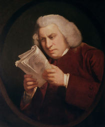 Dr. Samuel Johnson  von Sir Joshua Reynolds