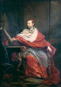 Cardinal Pierre de Berulle  by Philippe de Champaigne
