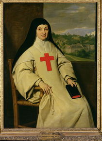 Mother Angelique Arnauld  by Philippe de Champaigne