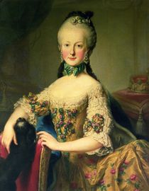 Archduchess Maria Elisabeth Habsburg-Lothringen  by Martin II Mytens or Meytens