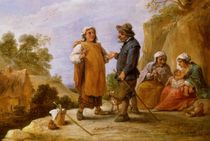 The Fortune Teller  by David the Younger Teniers
