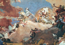 Apollo in his Sun Chariot driving Beatrice I  von Giovanni Battista Tiepolo