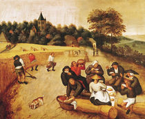 The Harvester's Meal  von Pieter Brueghel the Younger