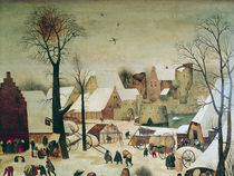 The Census at Bethlehem von Pieter Brueghel the Younger