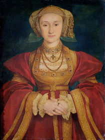 Portrait of Anne of Cleves  by Hans Holbein the Younger