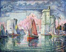The Port at La Rochelle by Paul Signac