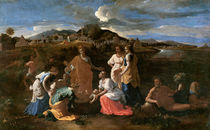 Moses Rescued from the Water by Nicolas Poussin