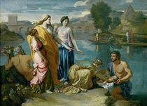 The Finding of Moses von Nicolas Poussin