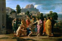 The Blind of Jericho von Nicolas Poussin