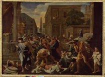 The Plague of Ashdod von Nicolas Poussin