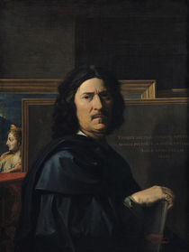 Portrait of the Artist von Nicolas Poussin