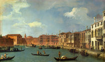 View of the Canal of Santa Chiara von Canaletto