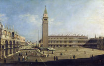 Piazza San Marco von Canaletto