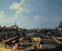 Dolo on the Brenta  by Canaletto