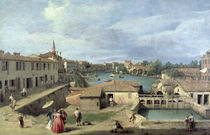 Dolo on the Brenta  von Canaletto