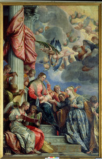 The Mystic Marriage of St. Catherine  by Veronese