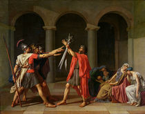 The Oath of Horatii by Jacques Louis David