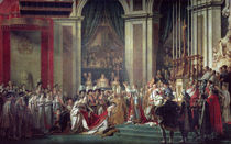 The Consecration of the Emperor Napoleon  von Jacques Louis David