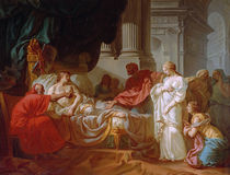 Antiochus and Stratonice by Jacques Louis David