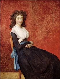 Portrait of Madame Charles-Louis Trudaine  by Jacques Louis David