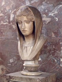 Head of a woman known as Aspasia of Miletos  by Greek