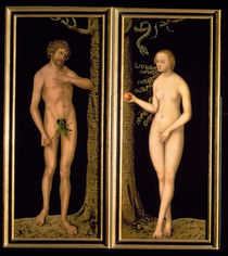 Adam and Eve by the Elder Lucas Cranach
