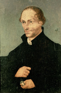 Portrait of Philipp Melanchthon  by the Elder Lucas Cranach