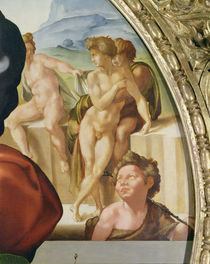 The Holy Family with St. John  by Michelangelo Buonarroti