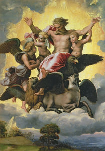 Vision of Ezekiel von Raphael