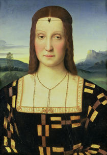 Portrait of Elizabeth Gonzaga von Raphael