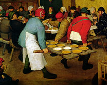 Peasant Wedding  von Pieter the Elder Bruegel