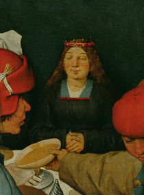 Peasant Wedding  by Pieter the Elder Bruegel